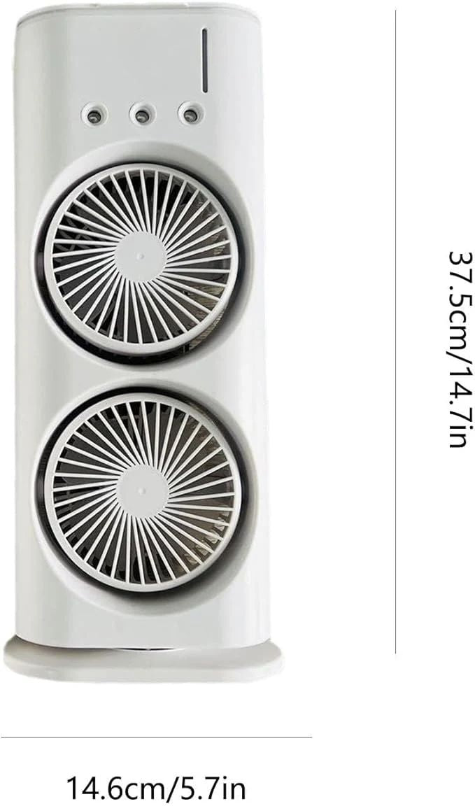 Double Ended Spray Fan — Stay Cool Anywhere in UAE Heat ❄️