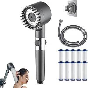 3 MODE HIGH PRESSURE SHOWER HEAD