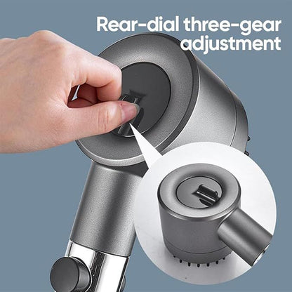 3 MODE HIGH PRESSURE SHOWER HEAD