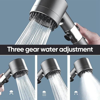 3 MODE HIGH PRESSURE SHOWER HEAD