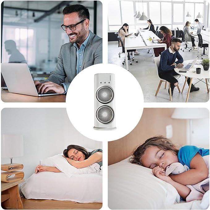 Double Ended Spray Fan — Stay Cool Anywhere in UAE Heat ❄️