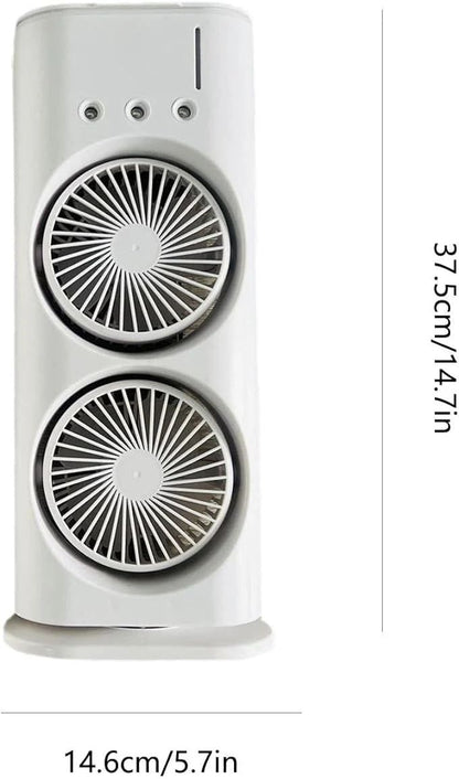 Double Ended Spray Fan — Stay Cool Anywhere in UAE Heat ❄️