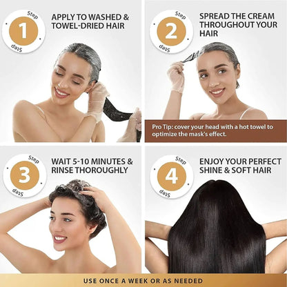 Karseell Collagen Hair Mask - Salon-Quality Repair at Home